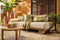 Dutch Decor NERIDA - Buitenkussen 40x60 cm - waterafstotend en uv-bestendig - Creme Brulee - beige