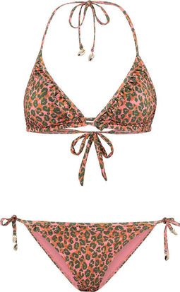 SHIWI Liz - Dames Bikini - Triangle met afneembare bandjes - Roze - maat 42
