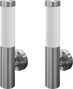 vidaXL Buitenlamp RVS Savona (2 stuks)