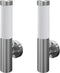 vidaXL Buitenlamp RVS Savona (2 stuks)