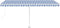 vidaXL - Luifel - vrijstaand - automatisch - 500x300 - cm - blauw - en - wit