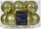 Kerstbal glas d5 cm pstch ass 12st kerst
