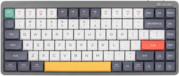 Tracer Fina 84 - Mechanisch Toetsenbord - USB RF Wireless Bluetooth - QWERTY Engels - Grijs