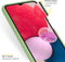 Accezz Samsung Galaxy A13 (4G) - Liquid Silicone Backcover - Schokabsorberend - Groen