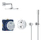 GROHE Grohtherm Perfect - Regendouche inbouw - Rainshower Cosmopolitan 21cm - Chroom