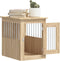 vidaXL - Hondenbench - 45x62x59 - cm - bewerkt - hout - sonoma - eikenkleurig