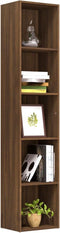 vidaXL - Boekenkast - 40x30x189 - cm - bewerkt - hout - bruin - eikenkleur