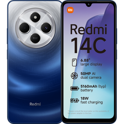 Xiaomi Redmi 14C - Smartphone - 4GB RAM - 128GB - Blauw