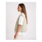 Things I Like Things I Love - Gewatteerd Gilet - Knoopsluiting - Groen - Maat 38