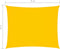 vidaXL - Zonnescherm - rechthoekig - 5x6 - m - oxford - stof - geel