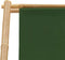 vidaXL - Terrasstoel - bamboe - en - canvas - groen