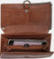 Hide & Stitches Mendoza - Schoudertas/Portemonnee - 12 creditcardvakken - Bruin