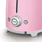 Smeg TSF01PKEU - Broodrooster - 950W 6 bruining-niveaus - Roze