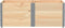 vidaXL - Plantenbak - 150x100 - cm - massief - grenenhout