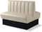 Bel Air Dinerbank Double Booth HW-120DB Off White