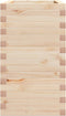 vidaXL - Plantenbak - 110x40x72 - cm - massief - grenenhout