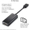 HP 2PC54AA - USB C naar HDMI Adapter - HDMI 2.0a Female - Zwart