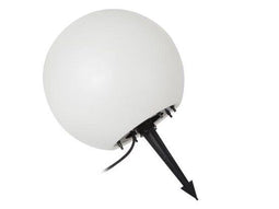 Perel Lichtbol - Kogellamp met grondpen - Voor binnen en buiten - Ø 38 cm - Wit