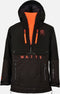 WATTS Jump - Ski jas - 4-Way Stretch Dupore-X 20K/20K - Donkergrijs/oranje heren - maat S