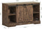 SoBuy FSB60-N - Onderkast - Dressoir met Schuifdeur - Rustiek Houtlook 120x40x70cm
