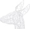 vidaXL - Kerstversiering - rendierfamilie - 300 - LED's - meerkleurig - acryl