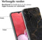 imoshion Hoesje Geschikt voor Samsung Galaxy A13 (4G) Hoesje Siliconen - imoshion Design hoesje - Meerkleurig / Black Marble