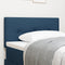 vidaXL - Hoofdbord - met - Knopen - Blauw - 100 - cm - Stof