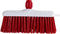 Luva Straatbezem met Steelhouder 30 cm Rood/Wit