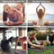 Yogamat Antislip sportmat Dik TPE Milieuvriendelijk Geurloze Finnness-mat voor yoga, fitness, gymnastiek, training, technogym, gymnastiek en 183 cm x 61 cm x 0,6 cm