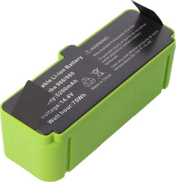 5200 mAh Li-ion batterij geschikt voor de iRobot Roomba 500 batterij, 510, 530, 531, 532, 535, 536, 540, 550, 552, 560, 562, 570, 580, 595, 600, 620, 630, 650, 660 , 700, 760, 770, 780, 790, 800, 870, 880, 900,