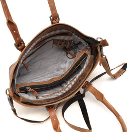 Berba Leren Shopper Barbarossa Femme 825-313 Coffee