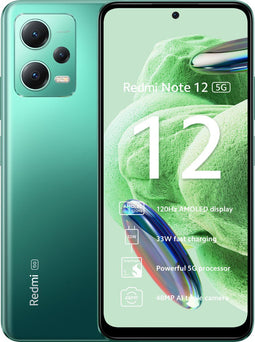 Redmi Note 12 5G - Smartphone - 4GB RAM - 128GB opslag - Groen