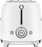 Smeg TSF01WHMEU - Broodrooster - 950W - 2 sleuven - Mat wit