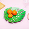 Balvi Fruitschaal Monstera Groen Metaal 30cm