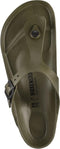 Birkenstock Gizeh - Unisex Slippers - Verstelbare voetband - Khaki - Maat 40