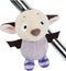 Nici Magnici Pluchen Knuffel Vleermuis Drallula met Magneet, 10cm