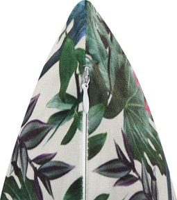 GASTERIA - Sierkussen - Groen - 45 x 45 cm - Fluweel