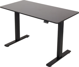 Infinity Goods Zit Sta Bureau - Elektrisch Verstelbaar - 70-120 cm - Zwart