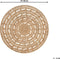 KERER - Vloerkleed - Beige - 140 cm - Jute