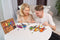 UNIDRAGON Houten Puzzel Voor Volwassenen Dier - Speelse Papegaaien - 104 stukjes - Small 33x19 cm