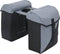 vidaXL - Fietstas - Dubbele - Tassen - 35L - Grijs