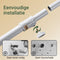 SoBuy KLS03-II-HG - Telescopische Kledingrail - Verstelbaar 124–226 cm x 200–295 cm - Grijs