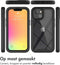 iMoshion Hoesje Geschikt voor iPhone 13 Mini Hoesje - iMoshion 360° Full Protective Case - Zwart / Transparant