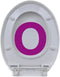 vidaXL - Toiletbril - soft-close - met - quick-release - ontwerp - wit