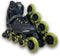 Roces Warp Thread TIF 84 - Skeelers - Semi-softboot - Zwart Groen - 43