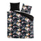 Melli Mello Steal the night Duvet cover Black - 200x200/220CM (+70x60CM pillowcase 2pcs.)