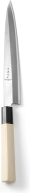 Hendi Japans sashimimes - traditioneel design - populieren handgreep - 335 mm - licht hout