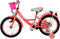 Volare Ashley - Kinderfiets - 16 inch - Handrem en zijwieltjes - Donkerroze