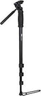 Eenbeenstatief MP3 - Monopod - 3-weg statiefkop met snelkoppelplaat - Hoogte 178 cm