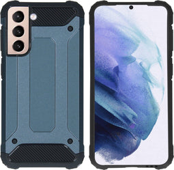 imoshion Hoesje - Geschikt voor Samsung Galaxy S21 - Rugged Xtreme Backcover - Donkerblauw
